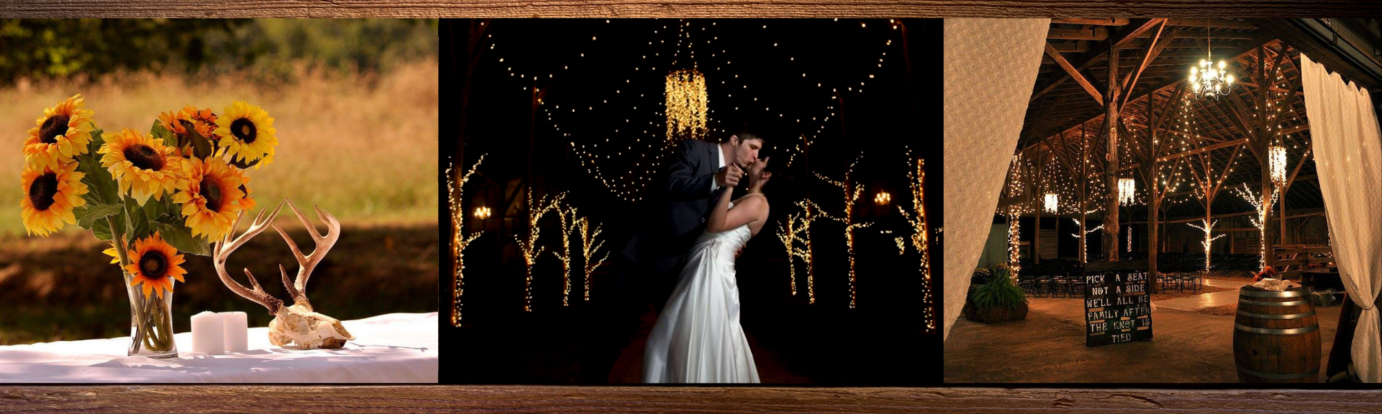 Weddings held at Clement Farms